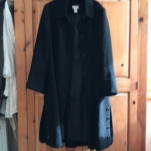 Soft Surroundings black coat 2x